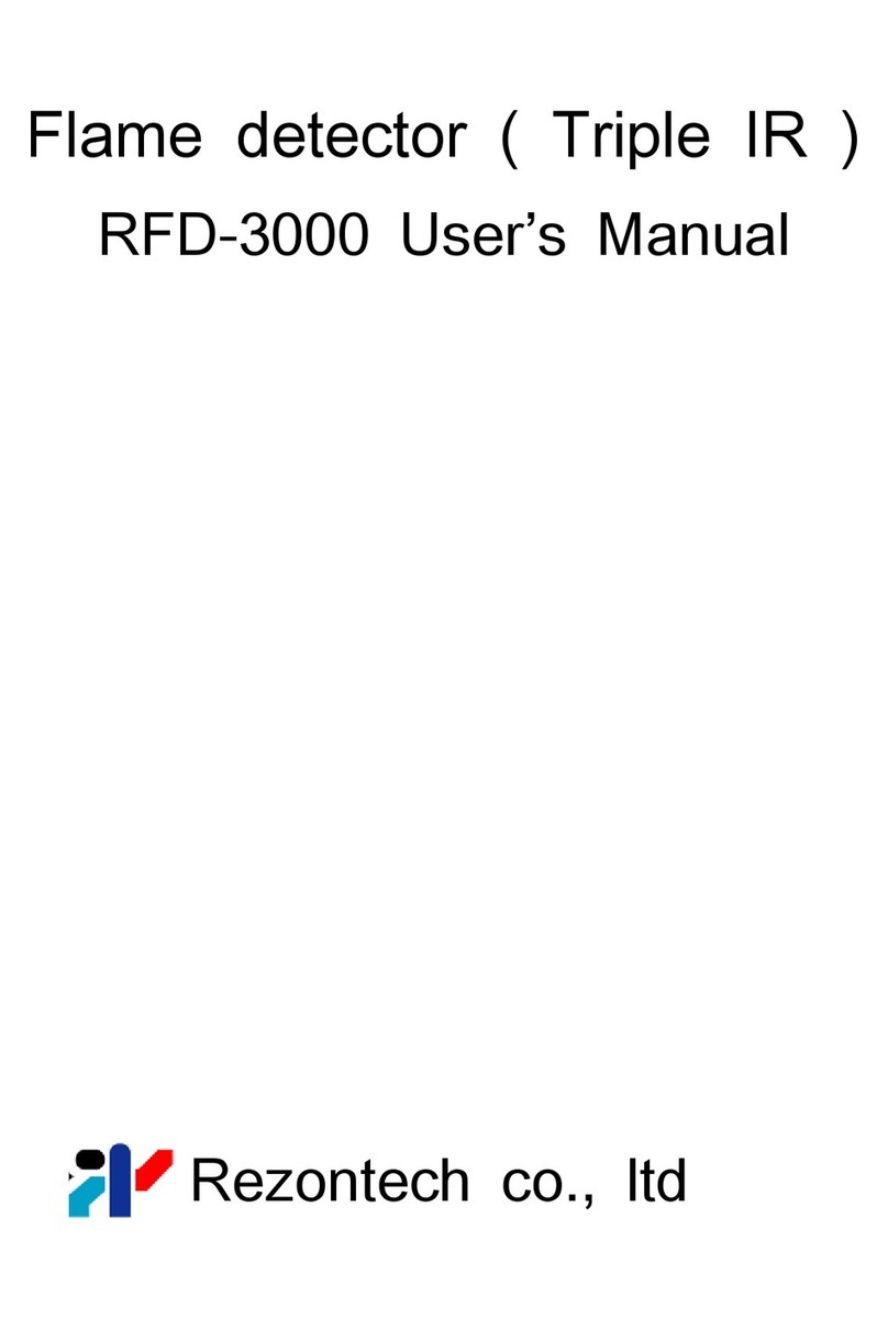 Rezontech RFD-3000 Bedienungsanleitung