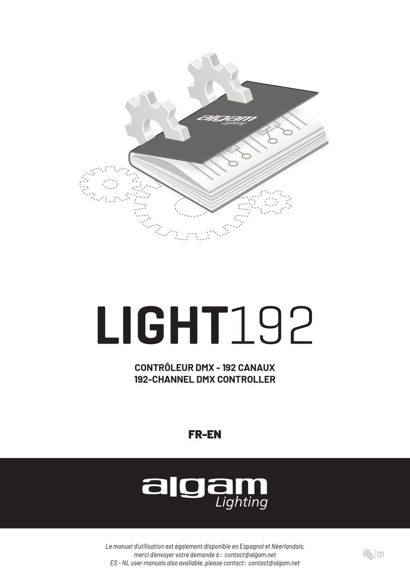 Algam Lighting LIGHT192 Bedienungsanleitung