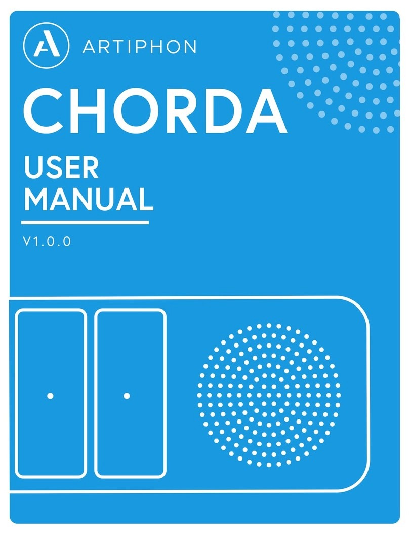 Artiphon CHORDA Bedienungsanleitung