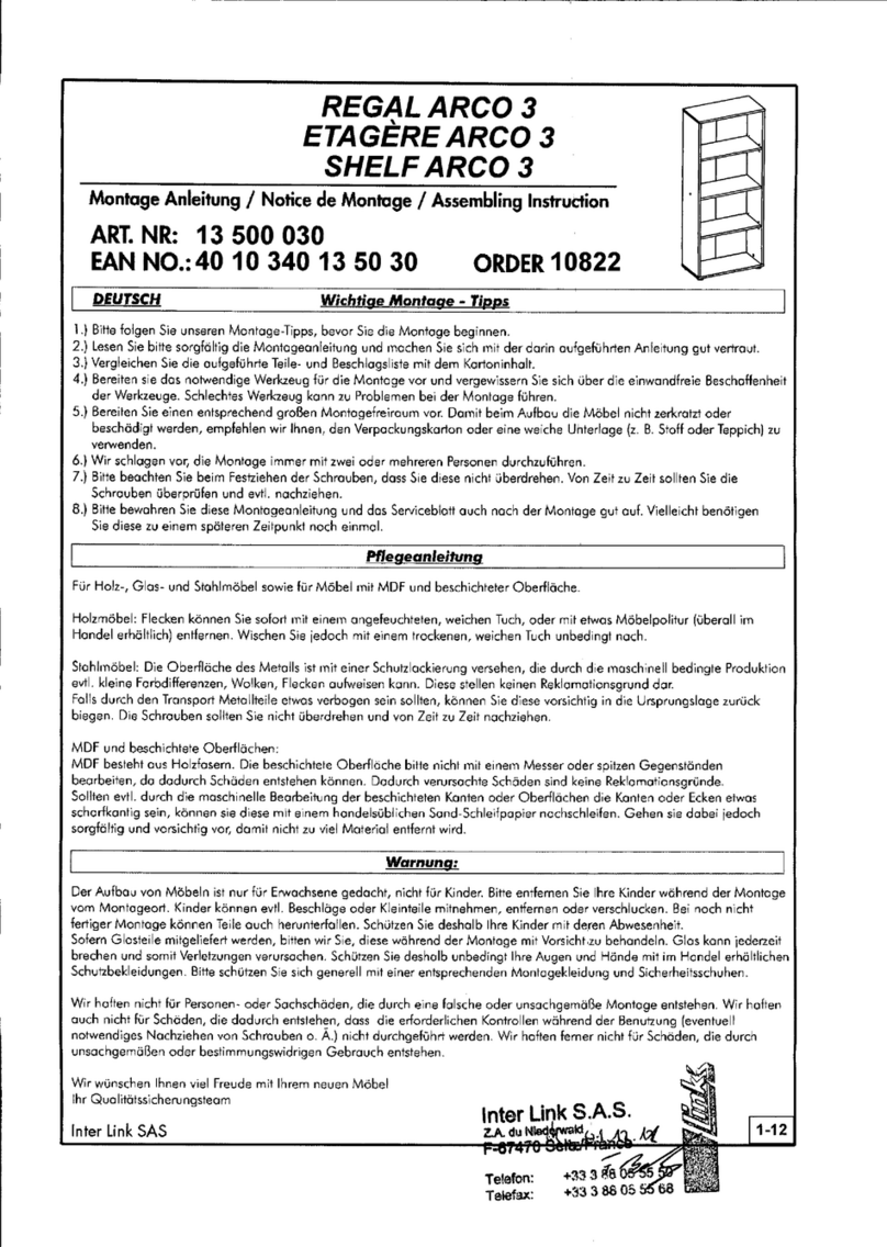 Inter link ARCO 3 Bedienungsanleitung