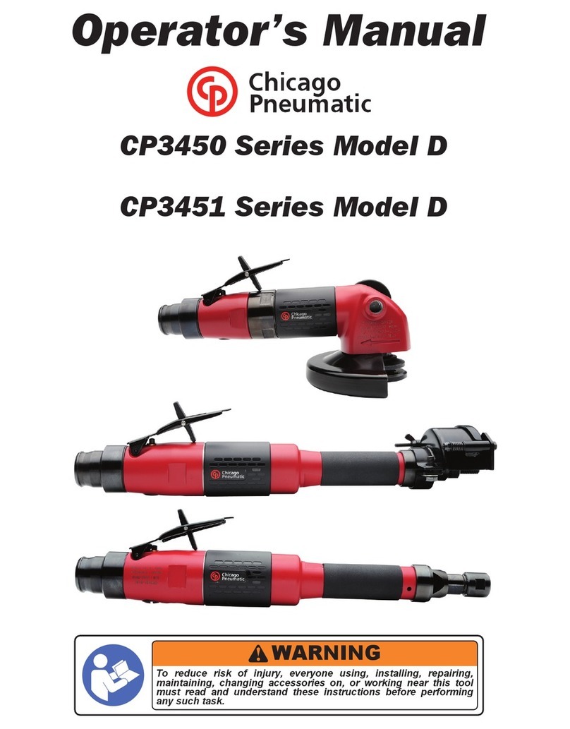 Chicago Pneumatic CP3450 Bedienungsanleitung