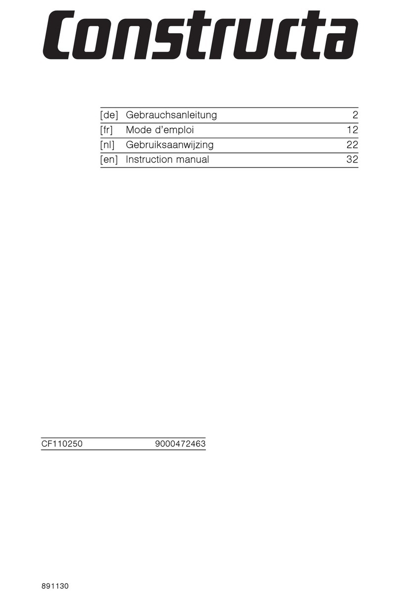 CONSTRUCTA CF110250 Bedienungsanleitung