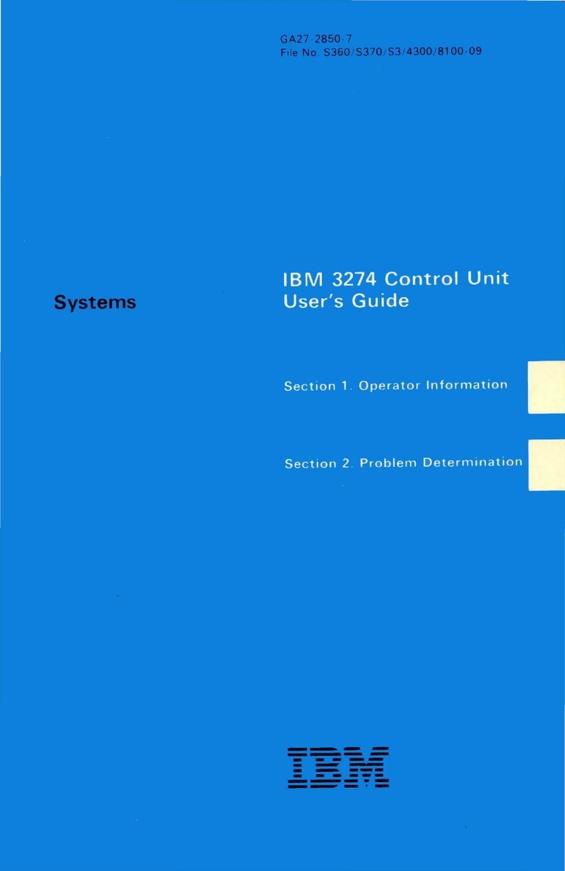 IBM 3274 Bedienungsanleitung