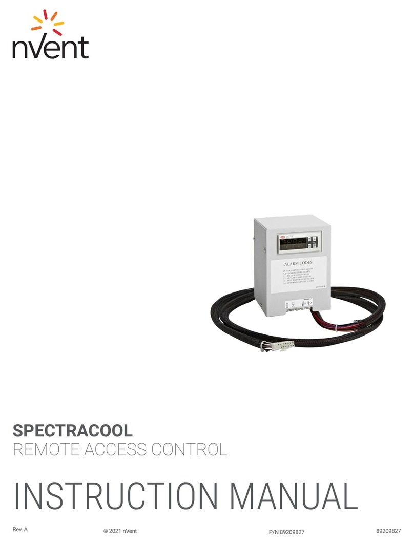 nvent SPECTRACOOL Bedienungsanleitung