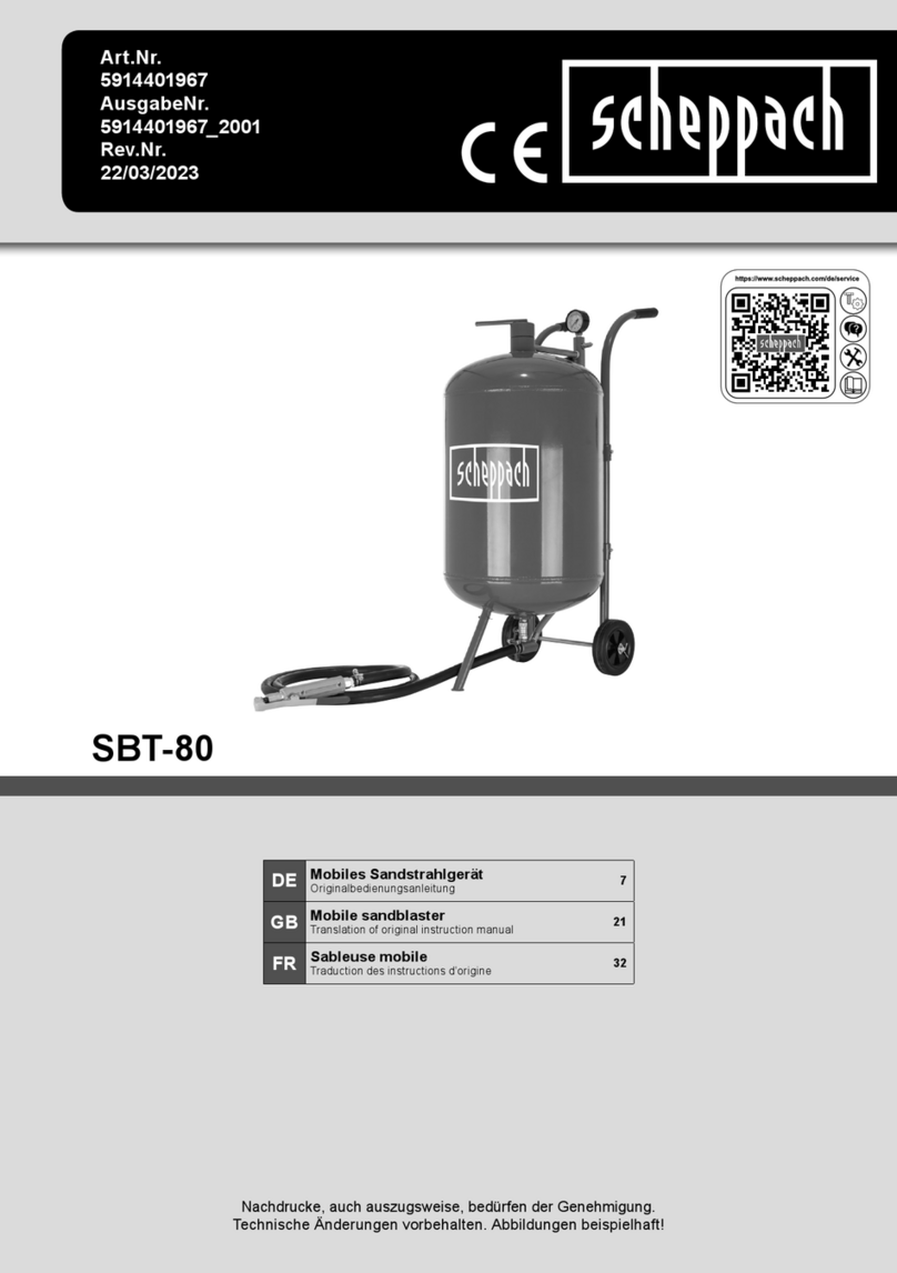 Scheppach SBT-80 Gebrauchsanweisung