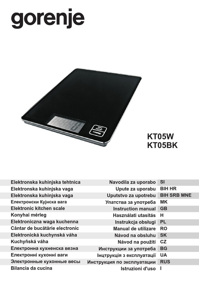 Gorenje KT05W Bedienungsanleitung