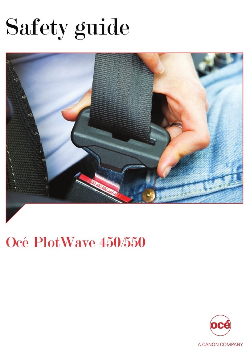 Oce PlotWave 450 Installations- und Betriebsanleitung