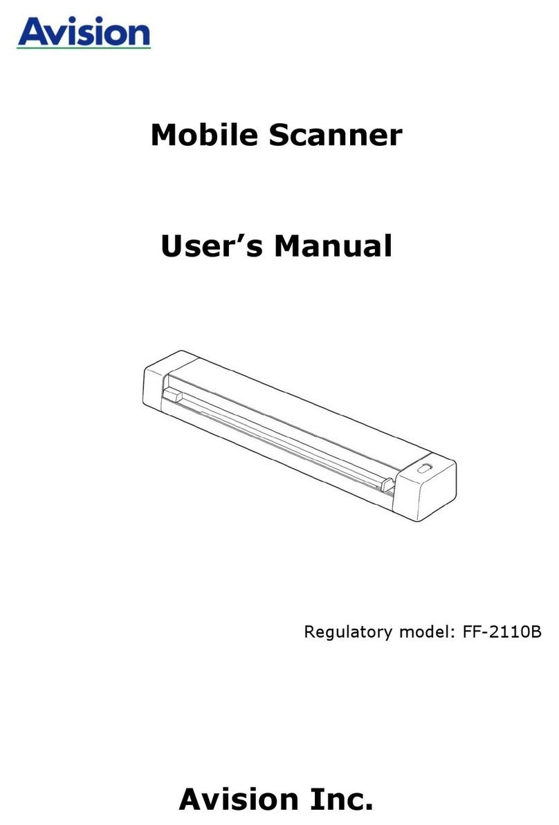 Avision FF-2110B Bedienungsanleitung