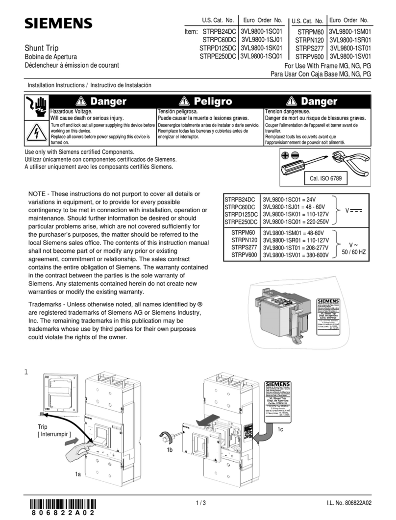 Siemens STRPB24DC Bedienungsanleitung