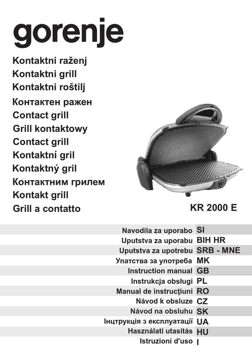 Gorenje KR 2000 E Bedienungsanleitung