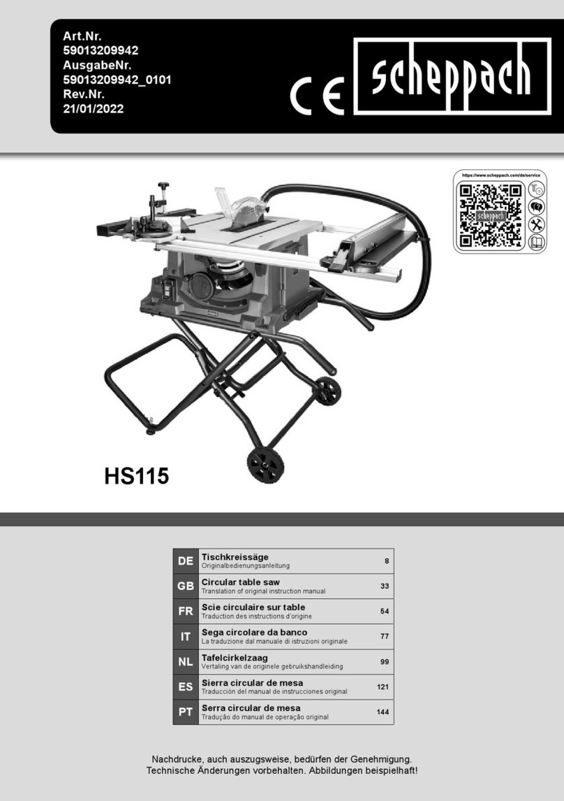 Scheppach HS115 Benutzerhandbuch