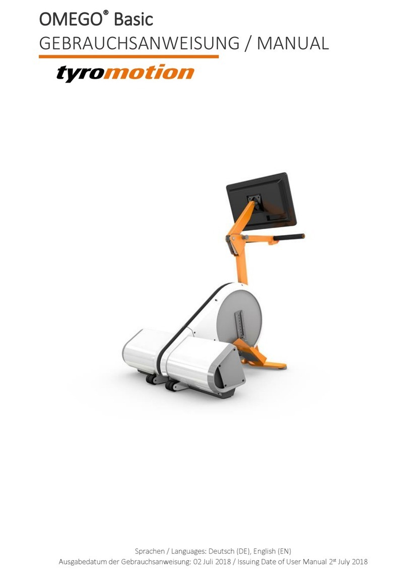 Tyromotion OMEGO Basic Bedienungsanleitung