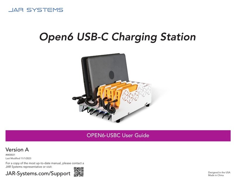 JAR Systems OPEN6-USBC Bedienungsanleitung