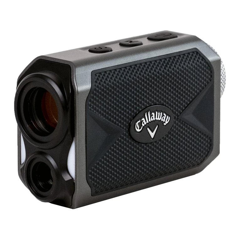 Callaway Micro Pro Bedienungsanleitung