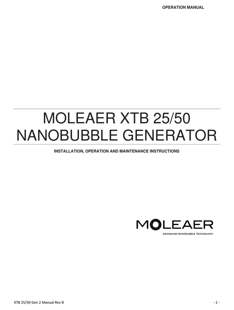 MOLEAER XTB 25 Handbuch