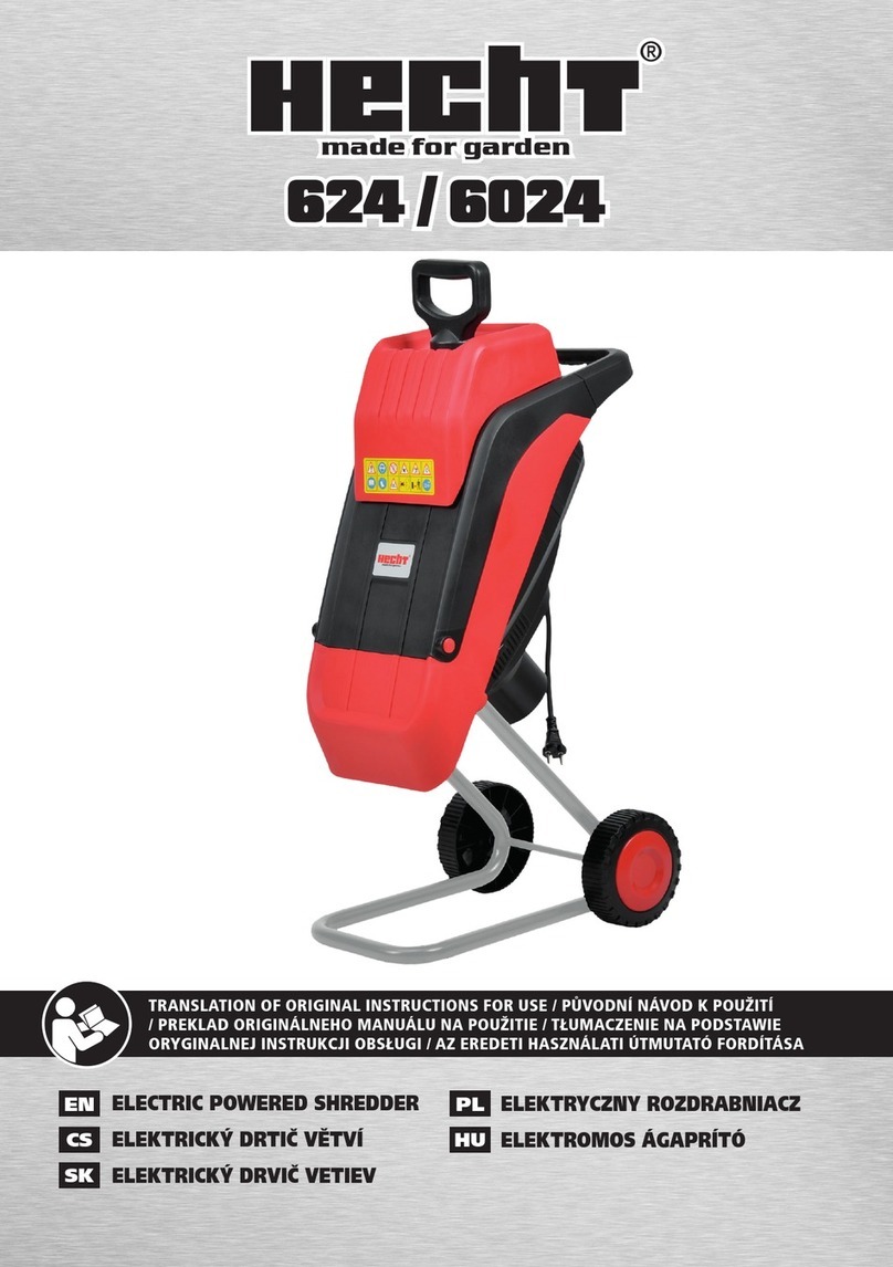 hecht 624 Bedienungs- und Montageanleitung