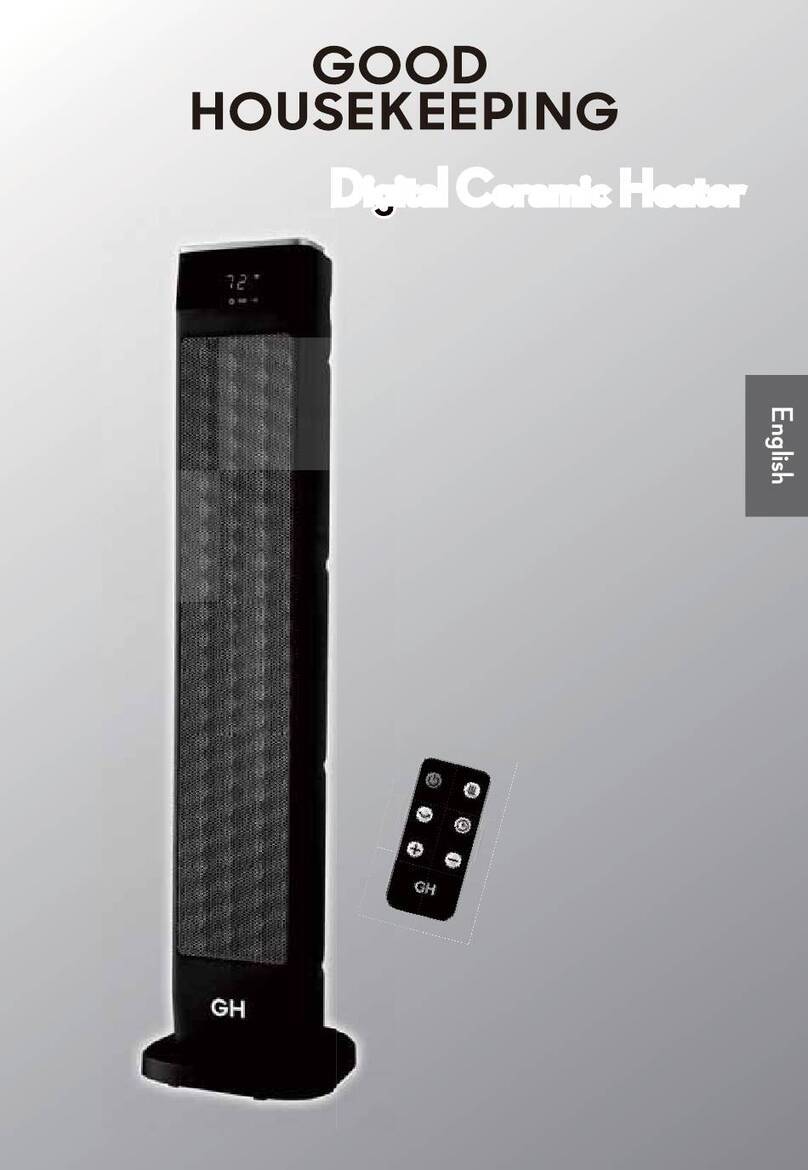 GOOD HOUSEKEEPING 72033 Bedienungsanleitung