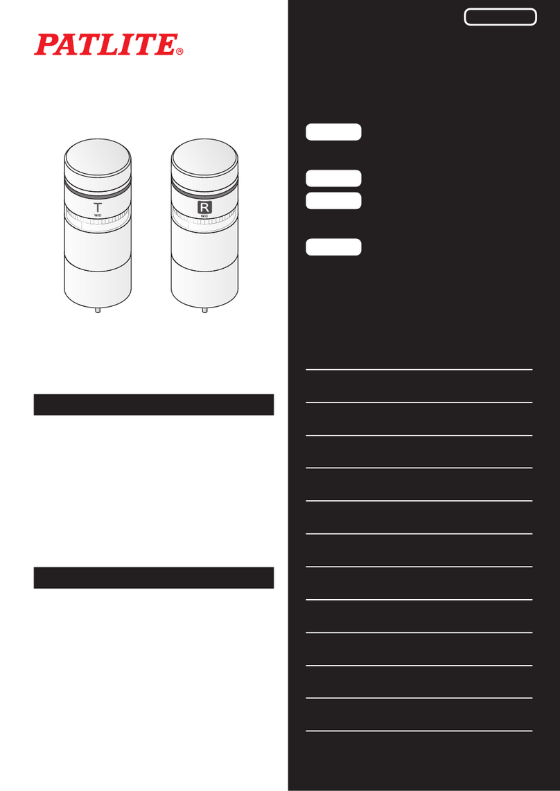 Patlite WIO-B1T Bedienungsanleitung