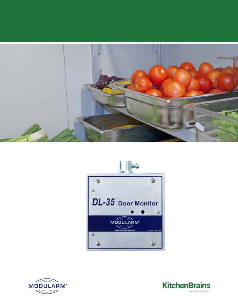 Kitchen Brains Modularm DL-35 Bedienungsanleitung Kitchen Brains Modularm DL-35 Bedienungsanleitung