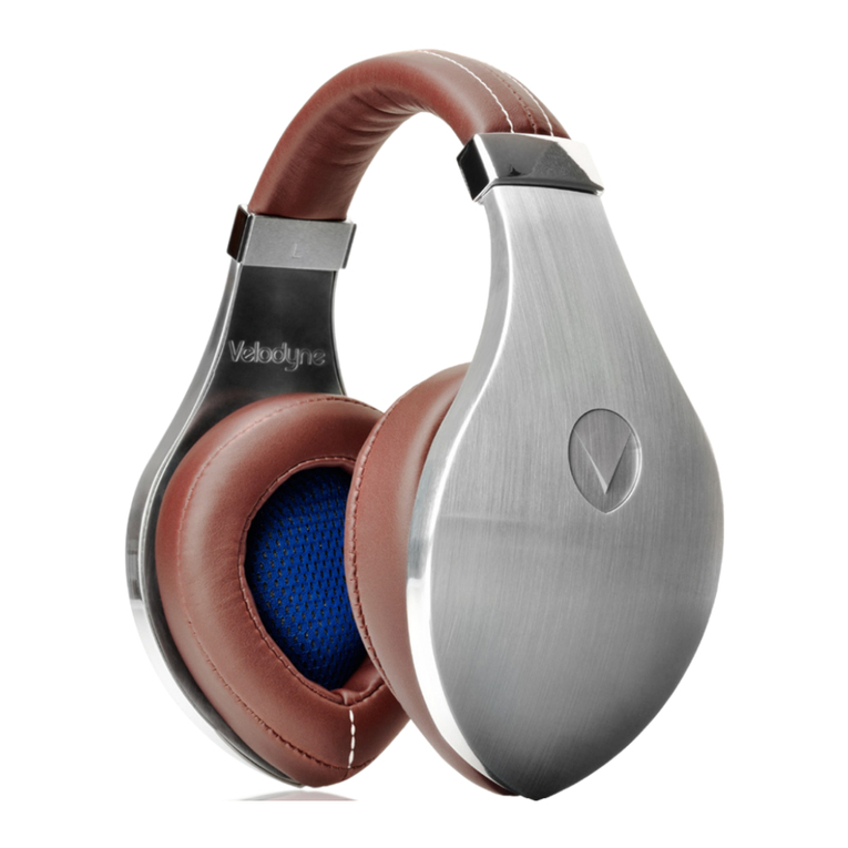 Velodyne vTrue Bedienungsanleitung