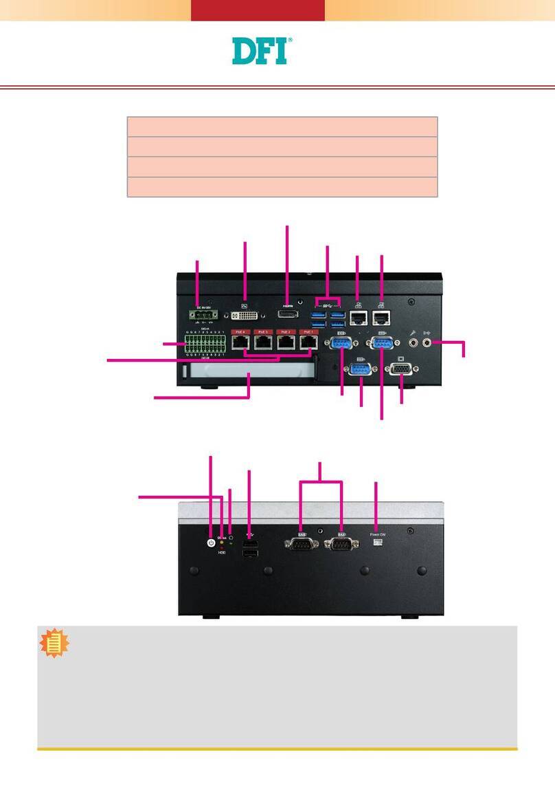 DFI EC510-KH Bedienungsanleitung