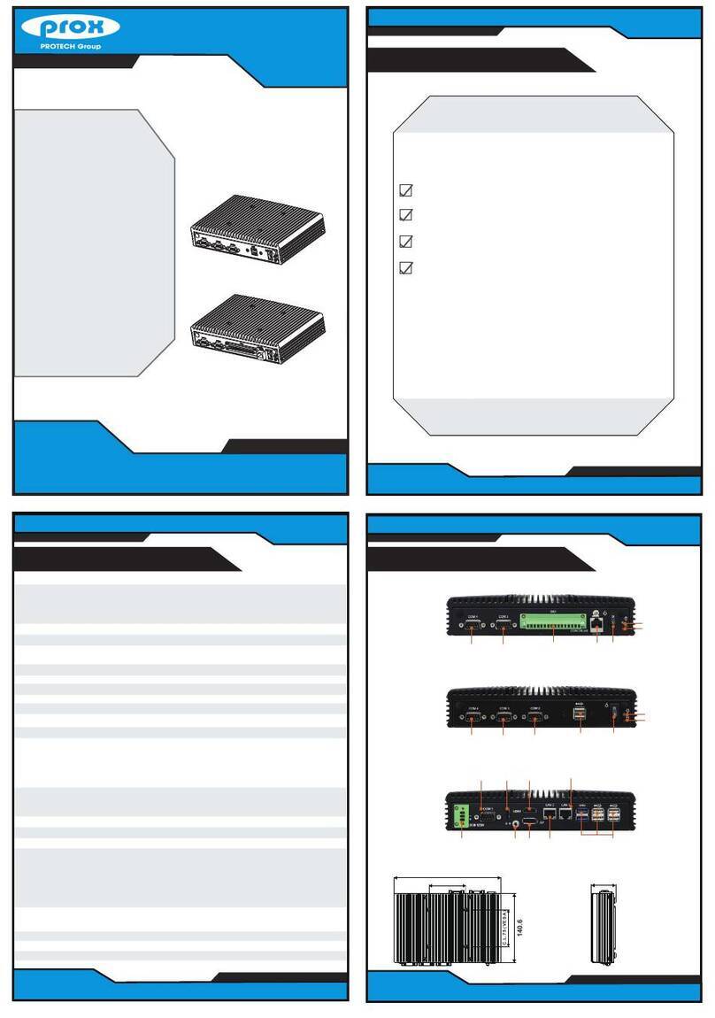 protech prox BS-E099 Bedienungsanleitung