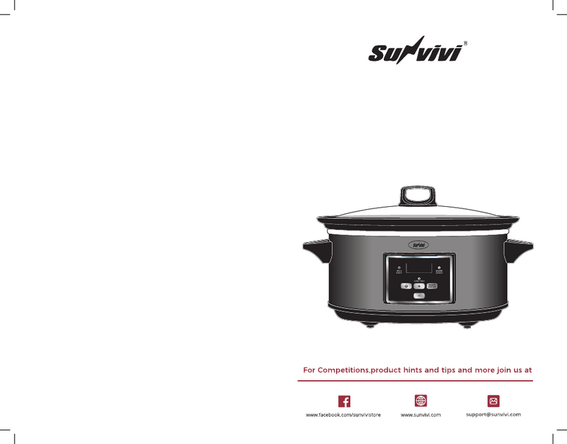 Sunvivi 6 QUART Bedienungsanleitung