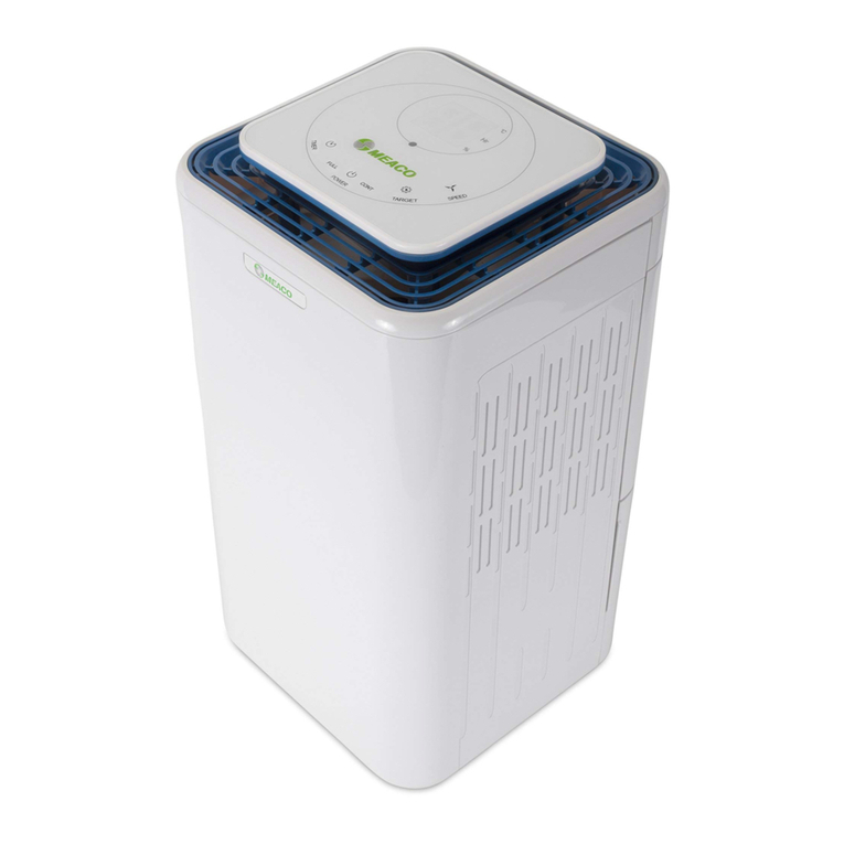 Meaco 12L-AH Dehumidifier Bedienungsanleitung