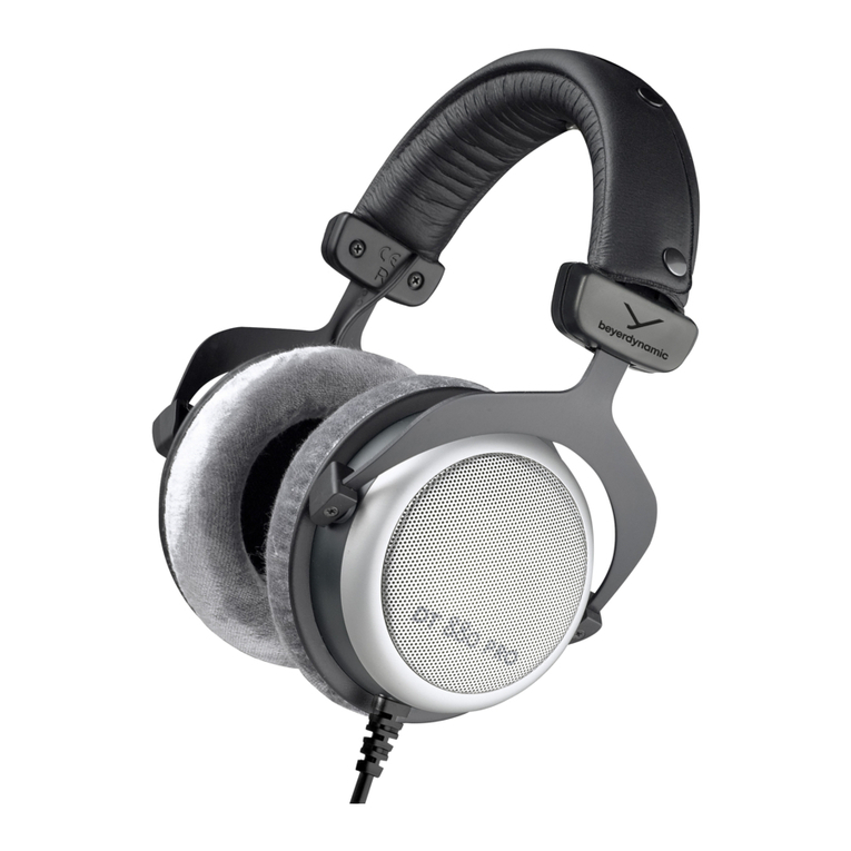 Beyerdynamic DT 880 PRO Bedienungsanleitung