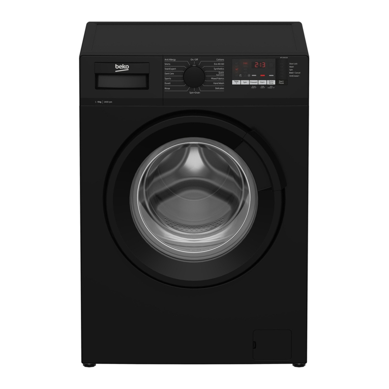 Beko WTL94151B Bedienungsanleitung