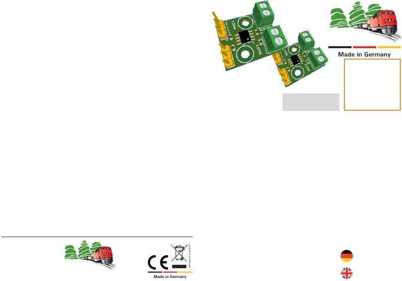 Fichtelbahn TLEopto Bedienungsanleitung