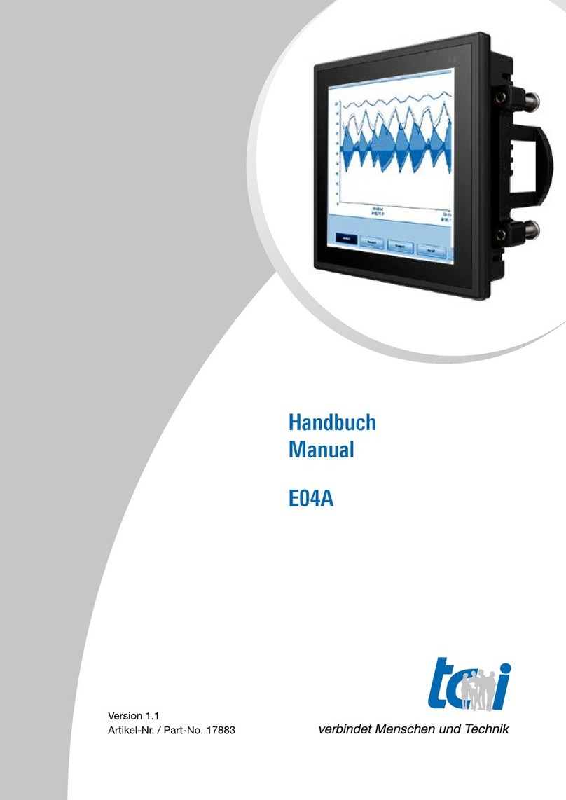 TCi E04A Bedienungsanleitung
