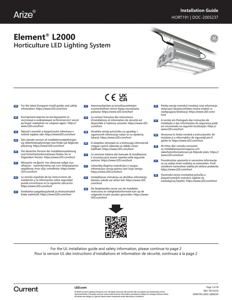 Arize Element L2000 Bedienungsanleitung