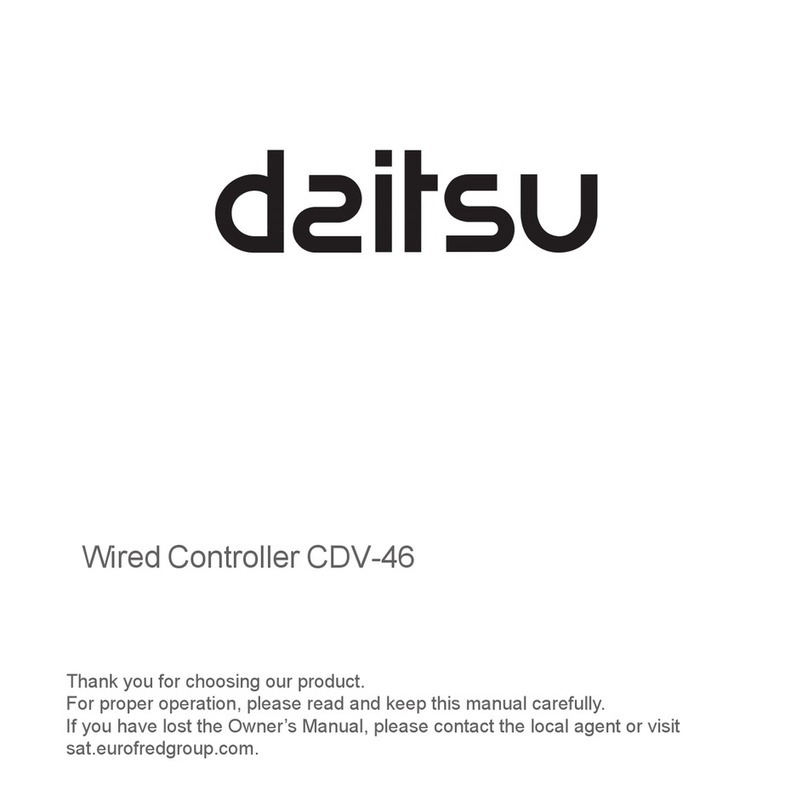 Daitsu CDV-46 Bedienungsanleitung