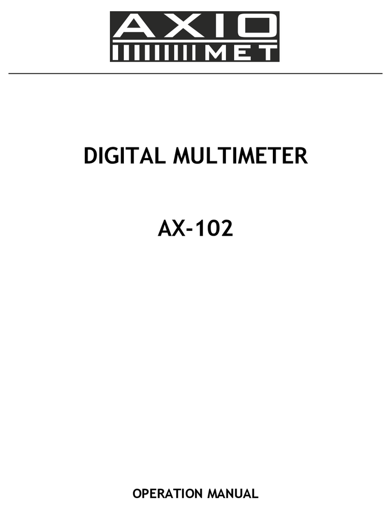 Axio MET AX-102 Bedienungsanleitung