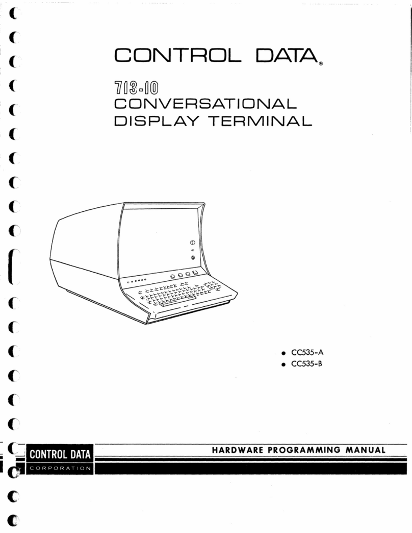 Control Data CC535-A Betriebsanleitung
