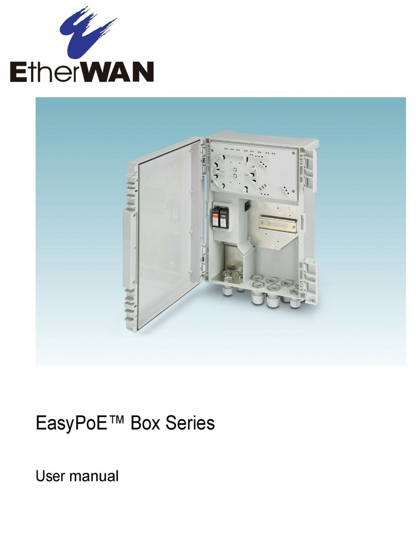 EtherWAN EasyPoE Box Series Bedienungsanleitung EtherWAN EasyPoE Box Series Bedienungsanleitung