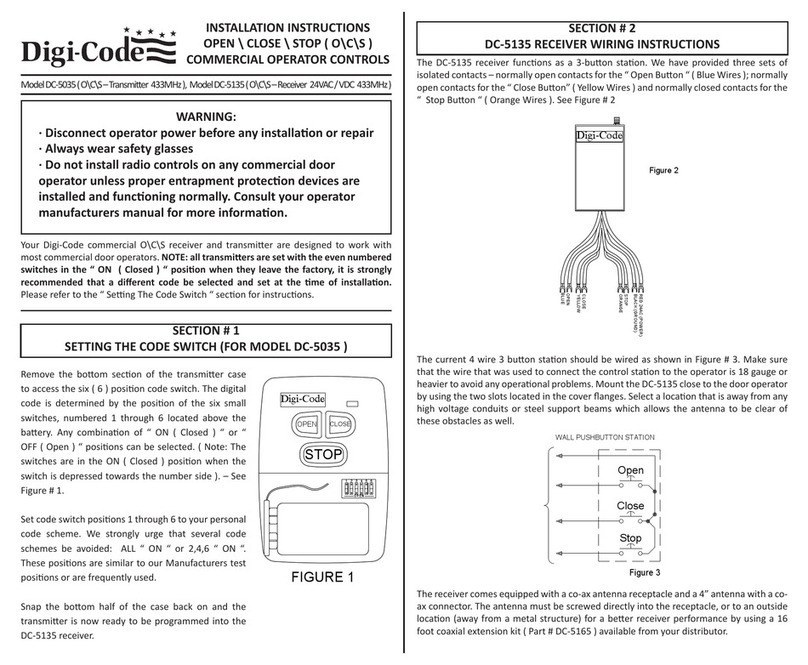 Digi-Code DC-5035 Bedienungsanleitung