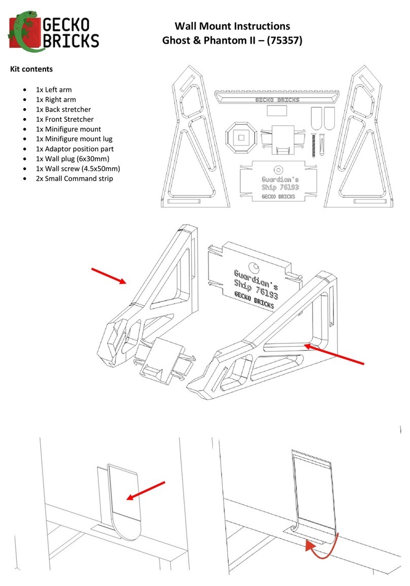 GECKO BRICKS Ghost & Phantom II Bedienungsanleitung