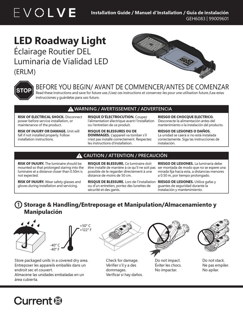 Current Evolve GEH6083 Bedienungsanleitung