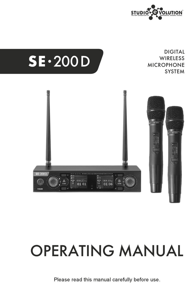 Studio Evolution SE-200D Bedienungsanleitung