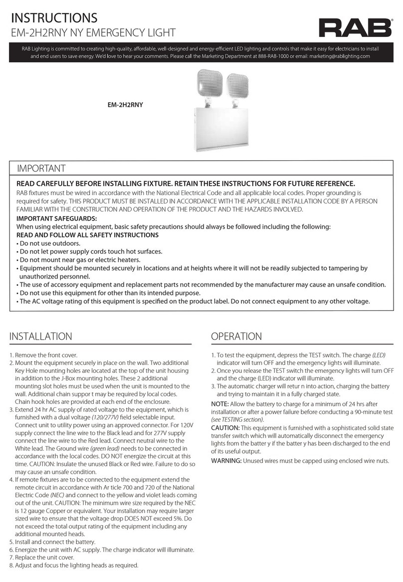 RAB EM-2H2RNY Bedienungsanleitung