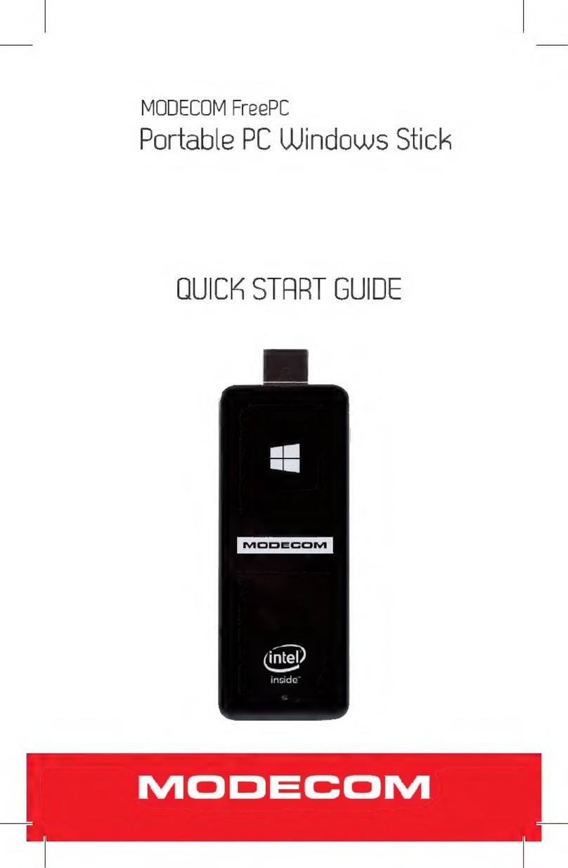 Modecom FreePC Bedienungsanleitung