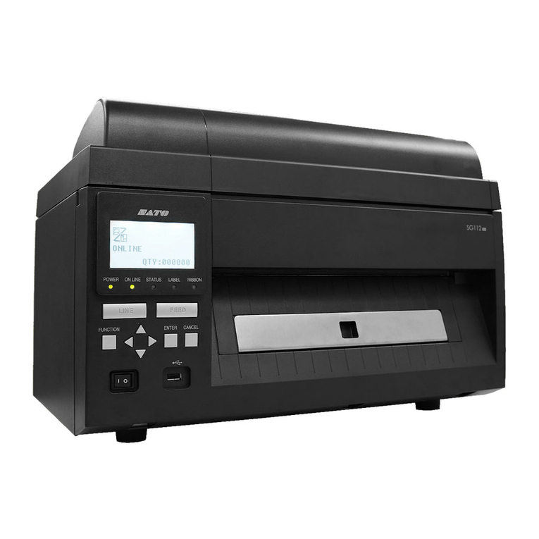 SATO SG112 ex Bedienungsanleitung
