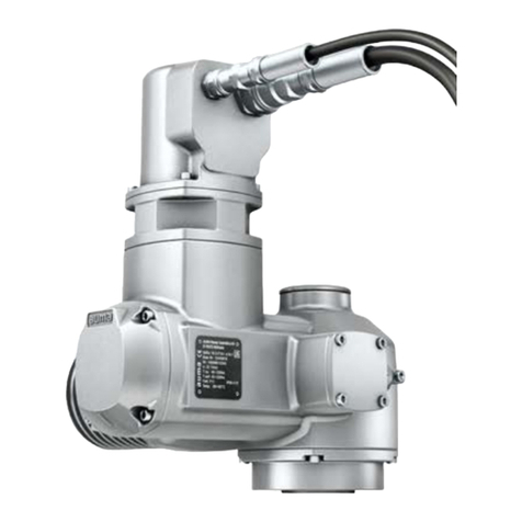 AUMA SAEx 07.2-UW Bedienungsanleitung