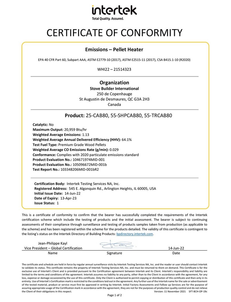 Intertek 25-CAB80 Bedienungsanleitung