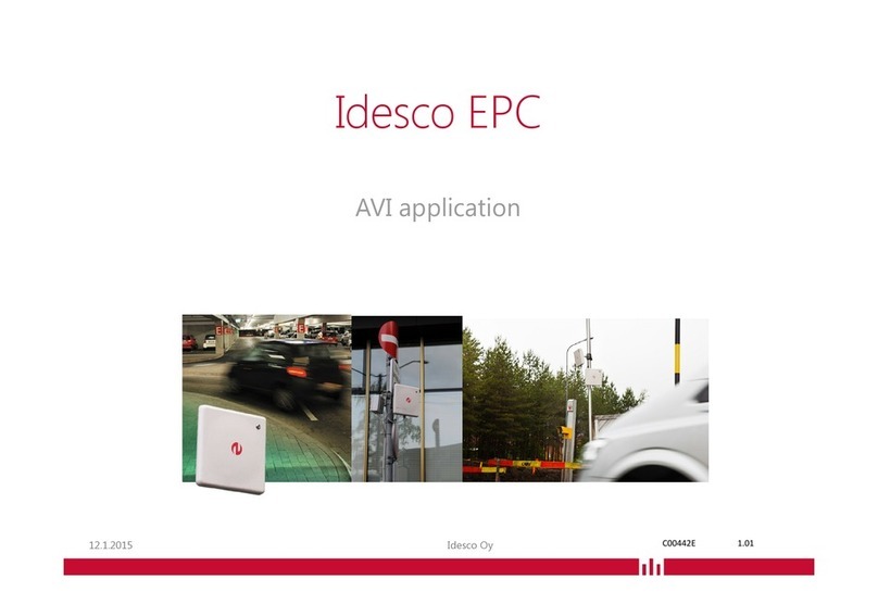 Idesco EPC Bedienungsanleitung