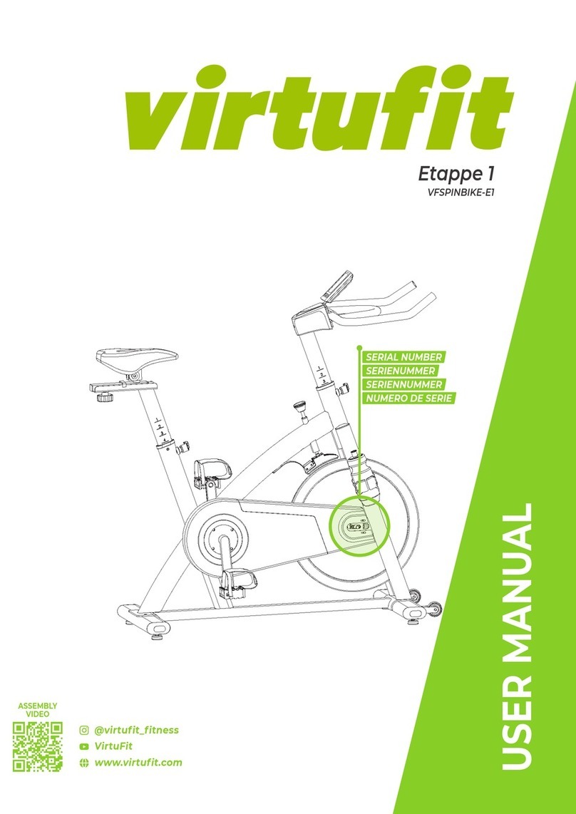 VIRTUFIT Etappe 1 Bedienungsanleitung