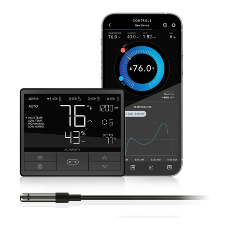 AC Infinity CONTROLLER 69 PRO Bedienungsanleitung