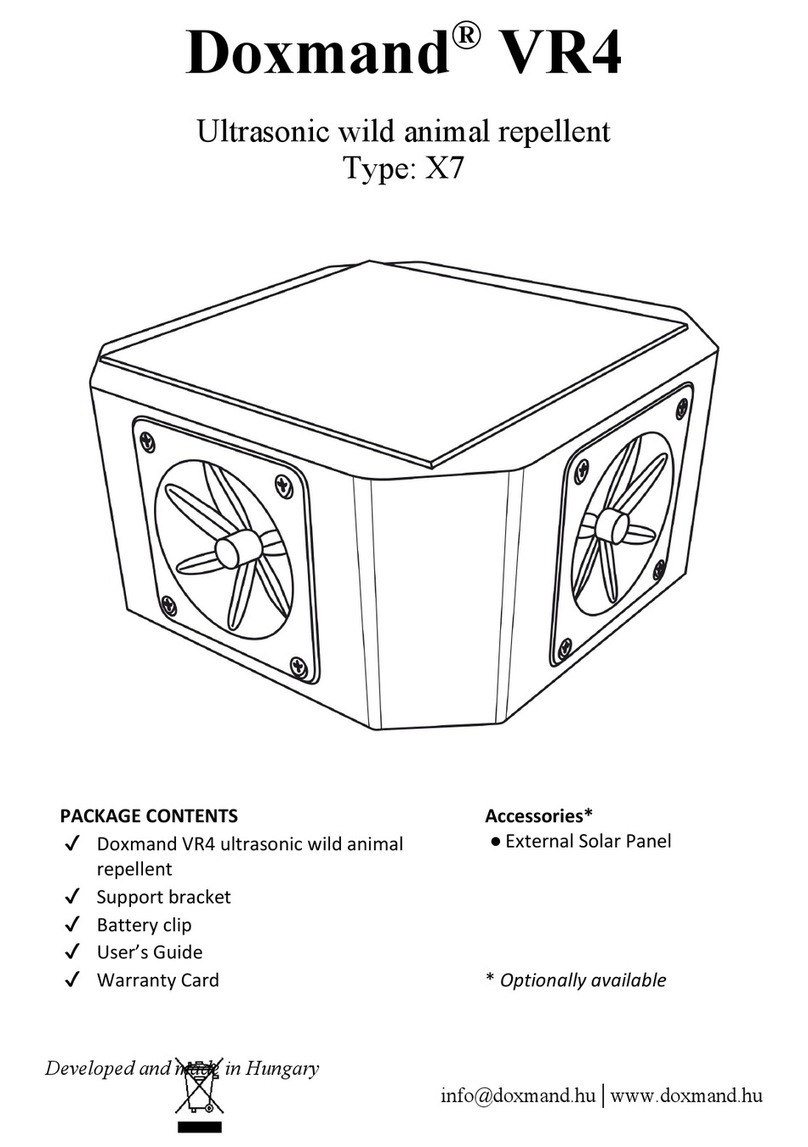 Doxmand VR4 Bedienungsanleitung Doxmand VR4 Bedienungsanleitung